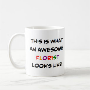 Mug fleuriste, génial