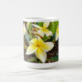 Mug Fleurs à deux tons sur un
