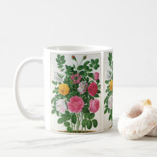 Mug Fleurs anciennes en fleurs, roses de jardin de pri