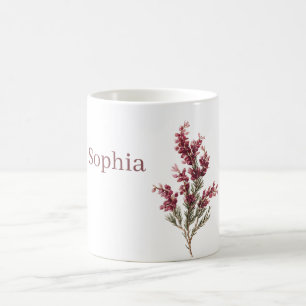 Mug Fleurs Bourgogne Personnalisées