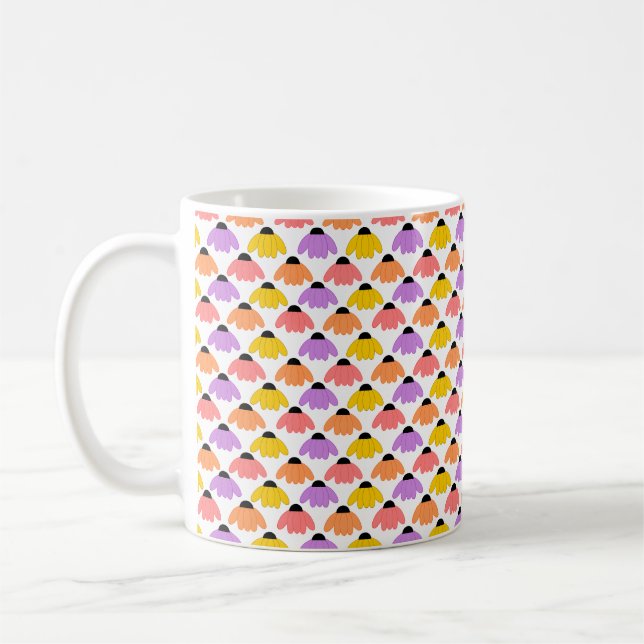 Mug Fleurs colorées (Gauche)