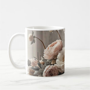 Mug Fleurs colorées Elégante florale d'inspiration vin