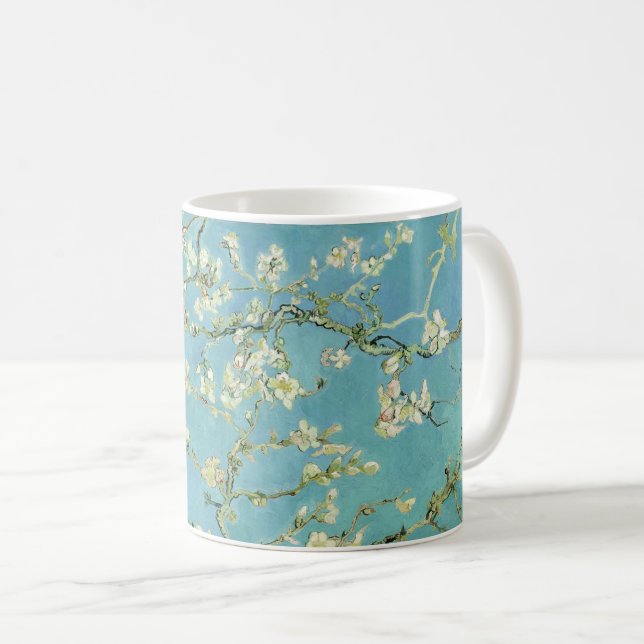 Mug Fleurs d'amandes par van Gogh (Devant droit)