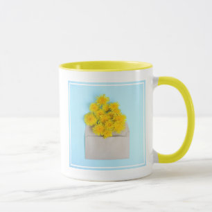 Mug Fleurs   Dandelions dans l'enveloppe