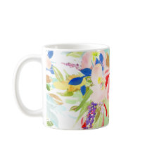 Fleurs d'aquarelle de printemps PixDezines