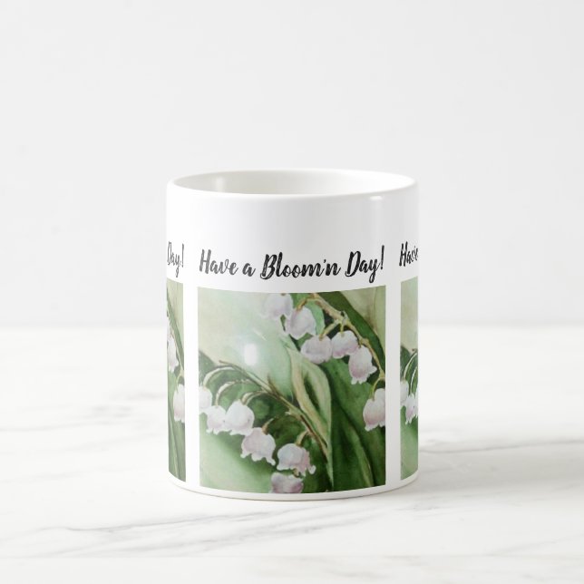 Mug Fleurs d'aquarelle du muguet (Centre)