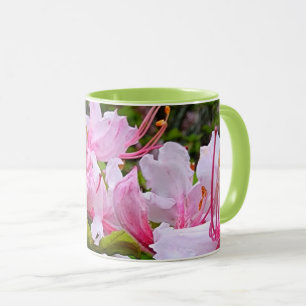 Mug Fleurs d'azalée rose
