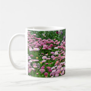 Mug Fleurs de bouton rose