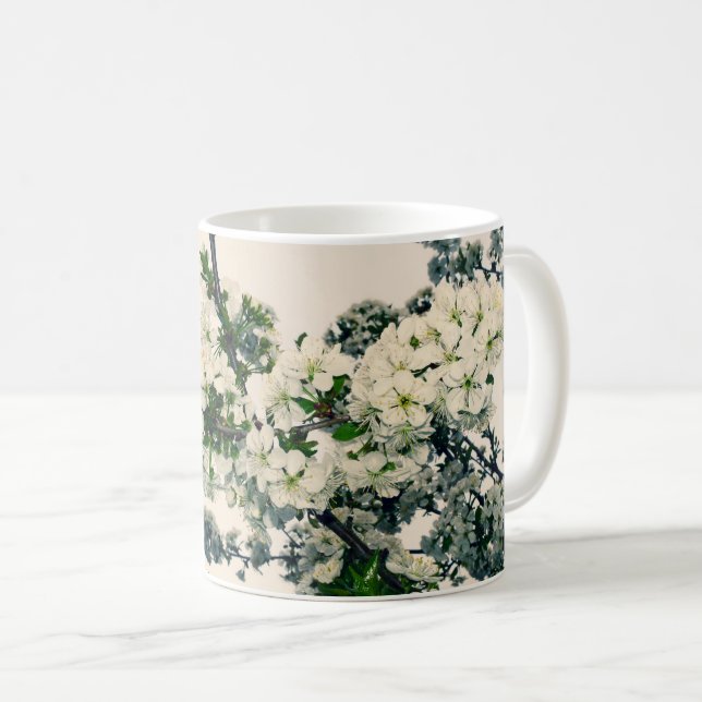 Mug Fleurs de cerisier (Devant droit)
