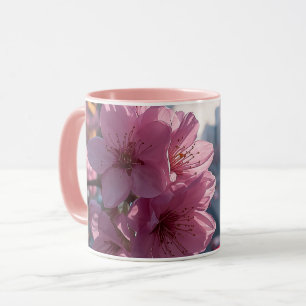 Mug Fleurs de Cerisier Modernes