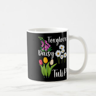 Mug Fleurs de digitale et pâquerette anti-Trump à fleu