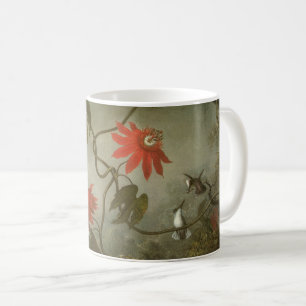 Mug Fleurs de la passion et colibris par Martin J Head