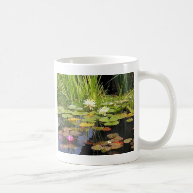 Mug Fleurs de Lilly de l'eau (Droite)