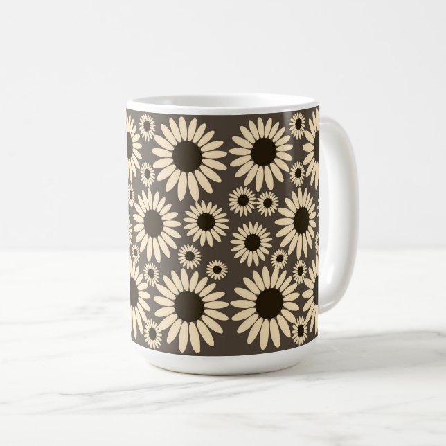 Mug Fleurs de l'Impératrice Douce Marron Impératrice (Devant droit)
