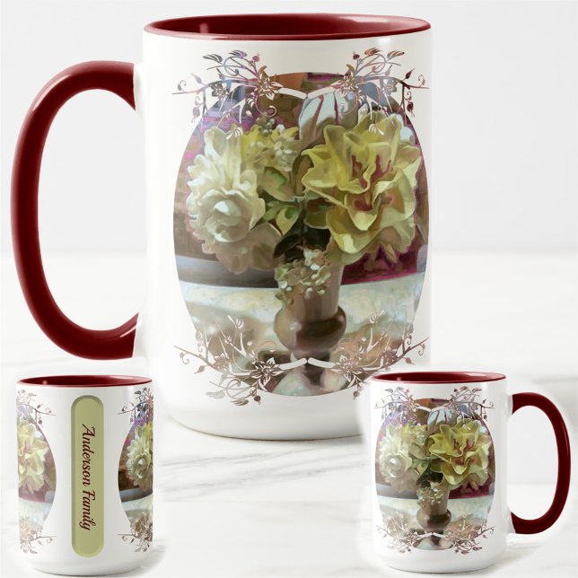 Mug Fleurs de premier ressort PCM1 (Créateur téléchargé)