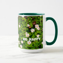 Fleurs de printemps en anémone en bois blanc Soyez