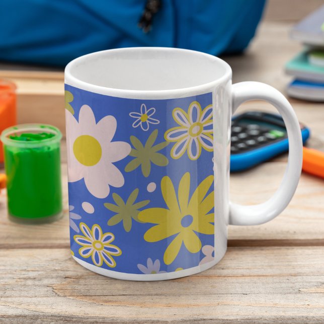 Mug Fleurs de printemps pour les amateurs de café et d (Créateur téléchargé)