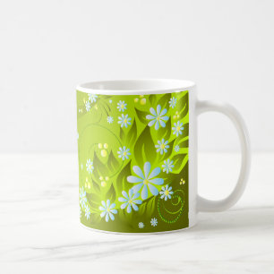 Mug fleurs de ressort