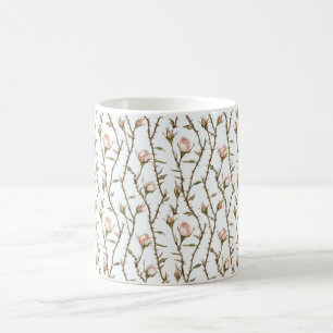 Mug Fleurs de roses roses romantiques