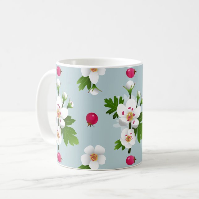 Mug Fleurs d'épines (Devant gauche)