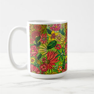 Mug Fleurs des années 70