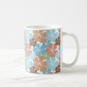 Mug Fleurs d'Hibiscus Tropical Hawaïen