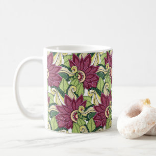 Mug Fleurs Élégantes Et Féminines Et Fleurs