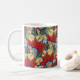 Mug Fleurs Élégantes Et Féminines Et Fleurs