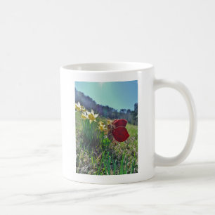 Mug Fleurs et fleurs jaunes