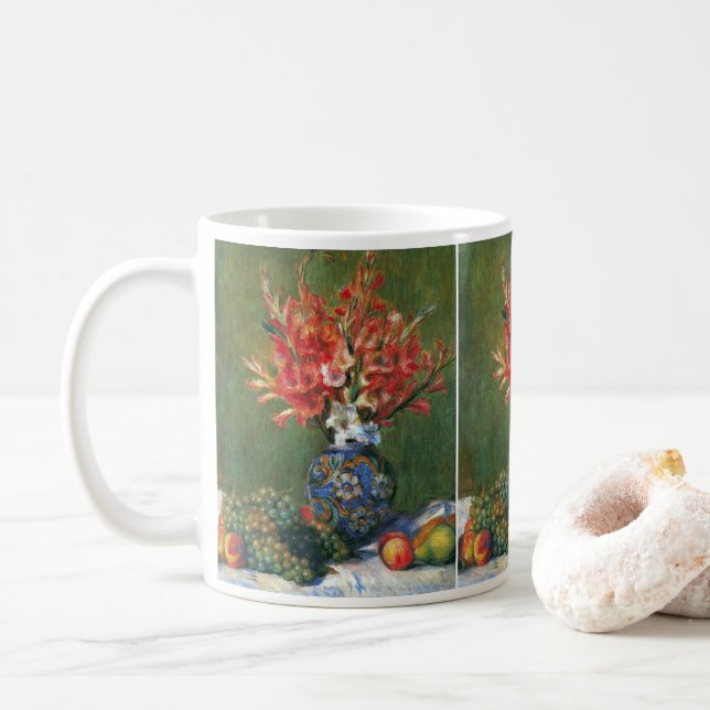 Mug Fleurs et fruits de Pierre Renoir (Avec donut)