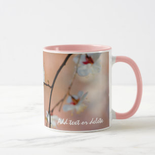Mug Fleurs japonaises d'abricot