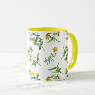Mug Fleurs jaunes