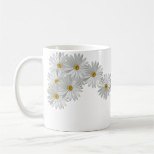 Mug Fleurs marguerites blanches
