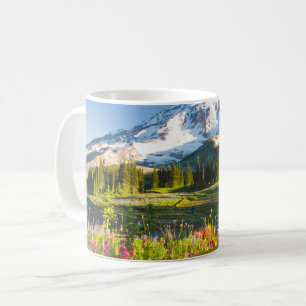 Mug Fleurs   Mt. Rainier Fleurs sauvages