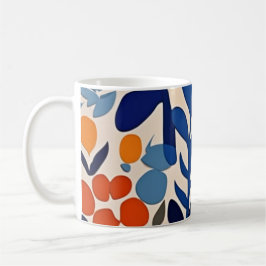 Mug fleurs retro 70's