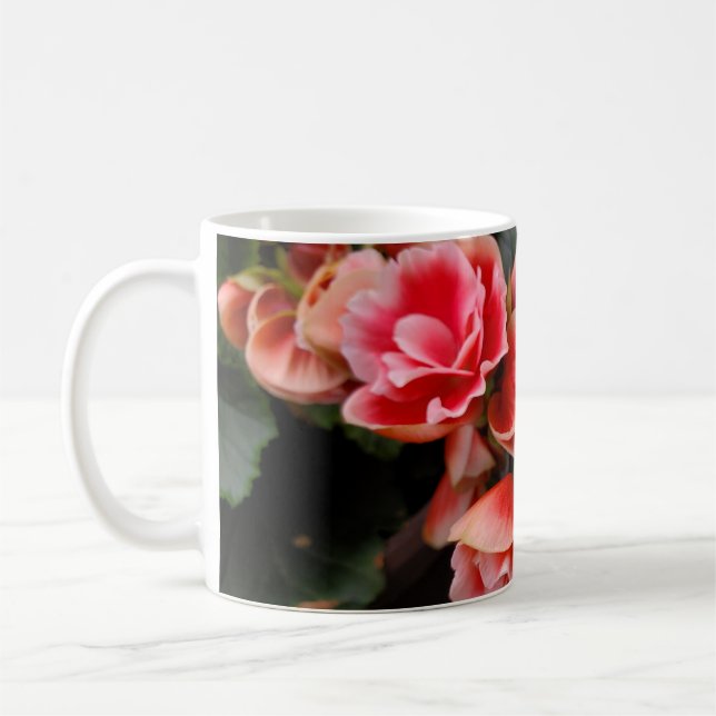 Mug Fleurs roses (Gauche)