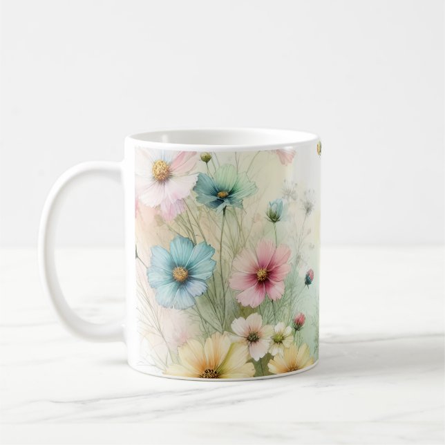 Mug 🌷 Fleurs sauvages 🌷 (Gauche)