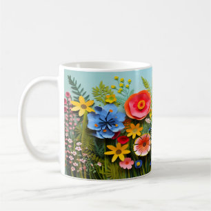 Mug Fleurs sauvages 3D