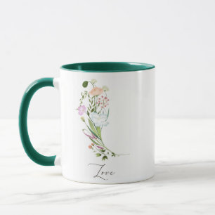 Mug Fleurs sauvages Amour