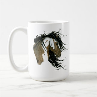 Mug Fleurs sauvages & Chevaux Art de Rêve par Bihrle