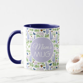 Mug Fleurs sauvages et papillons de la maman