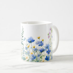 Mug Fleurs sauvages Floral, Jardin botanique, gif Colo