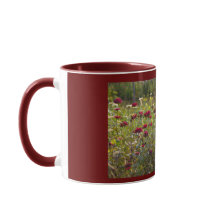 Fleurs sauvages marron