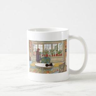 Mug Fleurs sur le rebord de fenêtre