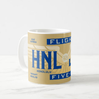 Mug Flight 5-O (HAL50) HNL to JFK