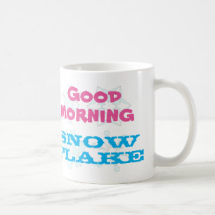 Mug Flocon de neige bonjour