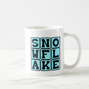 Mug Flocon de neige, Flocon de neige unique