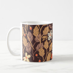 Mug Flora d'automne : Vintage Motif sans couture