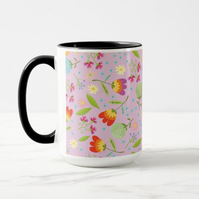 Mug floral (Gauche)