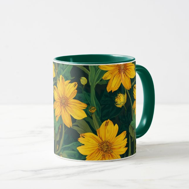 Mug floral (Créateur téléchargé)